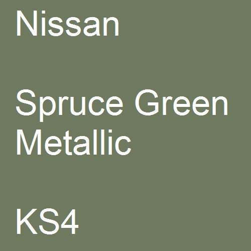 Nissan, Spruce Green Metallic, KS4.